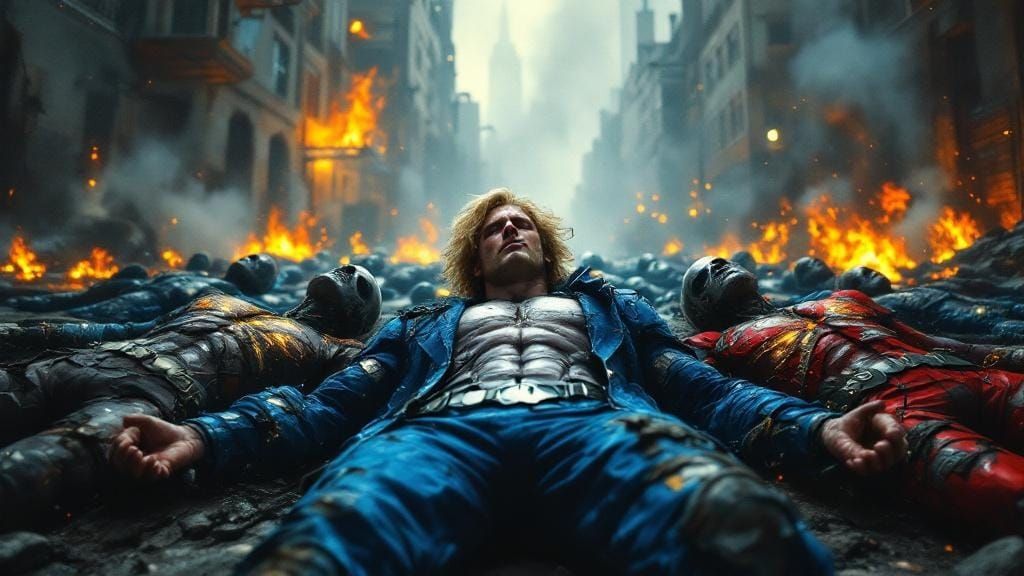 Fallen Heroes in a Dying City