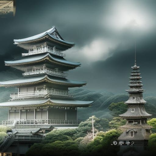 Epic Cinematic Japan Digital Matte Painting