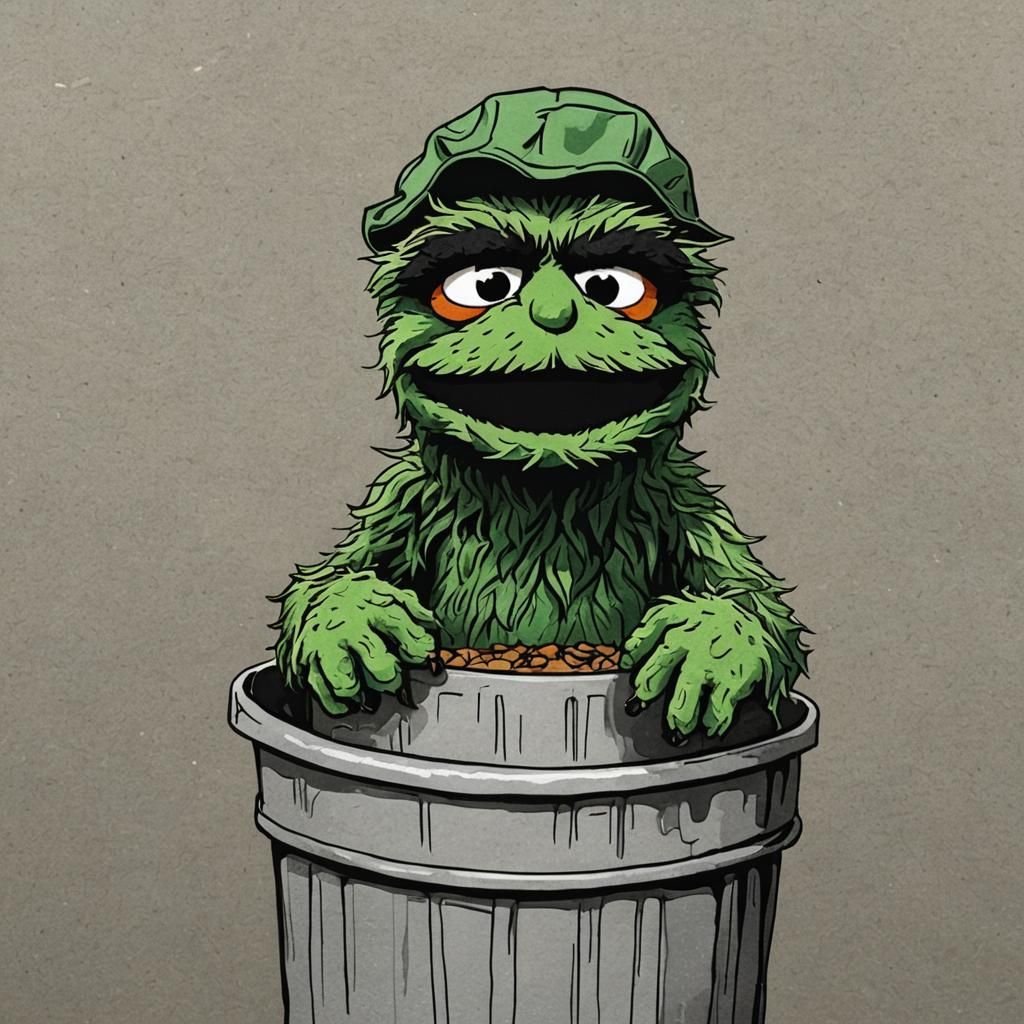 Oscar the Grouch: A Sesame Street Icon