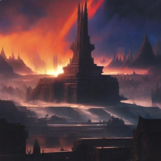 Epic Space Opera Book Cover Art: Dark Apprentice