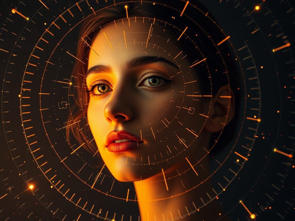 Flickering Spirals of Light: A Caustic Dreamscape