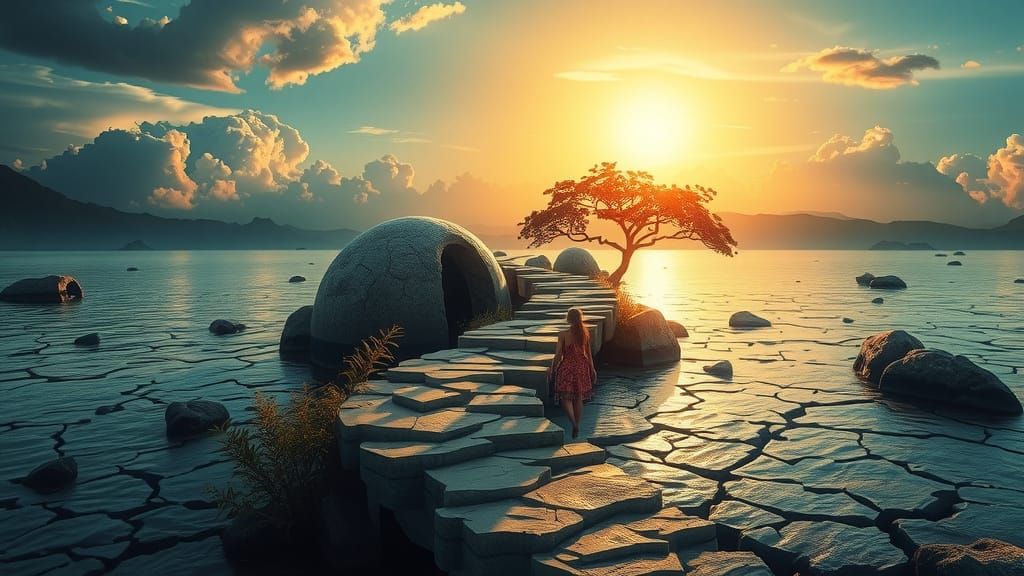 Surreal Dreamscapes of Rawa Pening in Vibrant Color