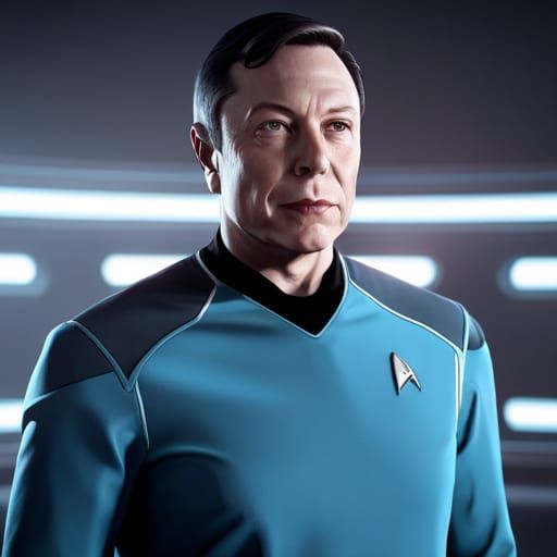Elon Musk Looks like Spock