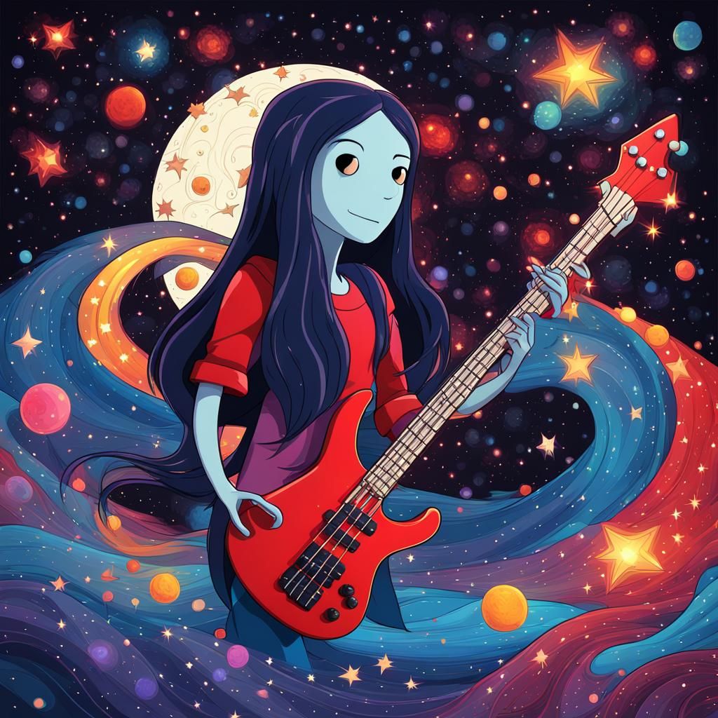 Marceline the Vampire Queen in Galaxy of Stars