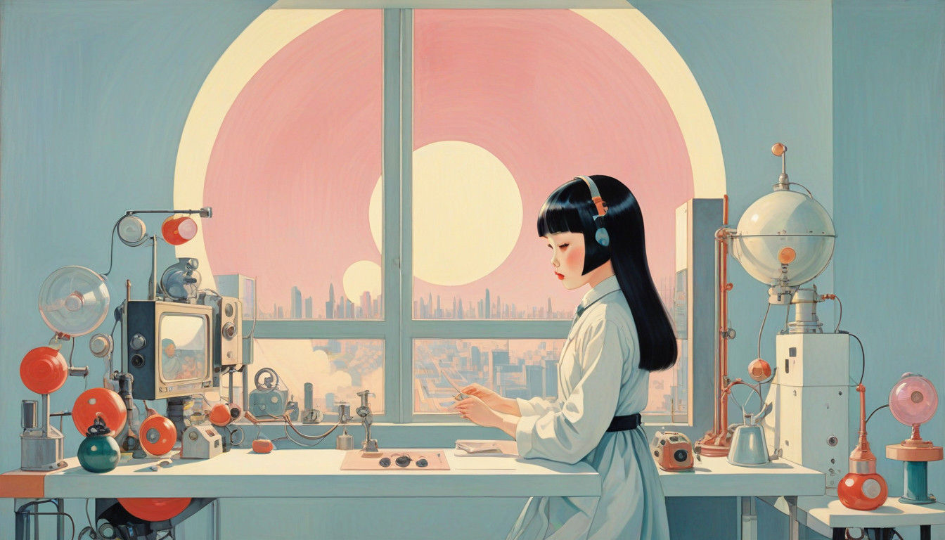 Surrealist Constructivist Art Piece