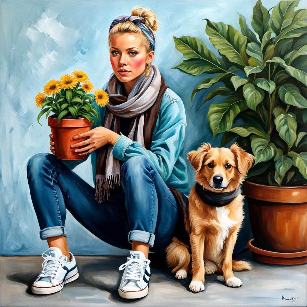 Young woman