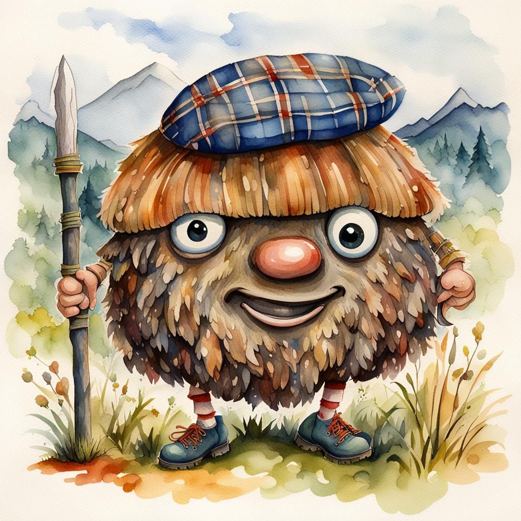 Scottisch highland Haggis..