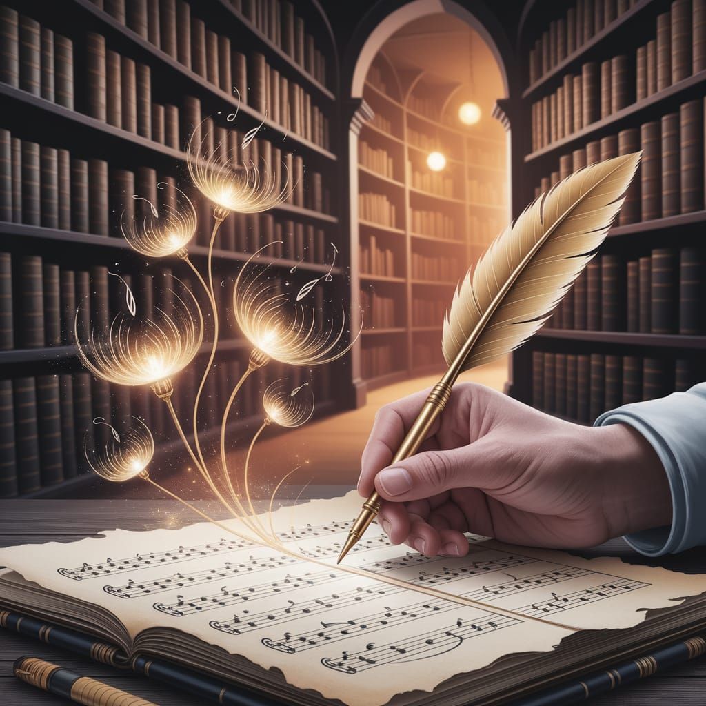 Golden Quill Creates Musical Tapestry