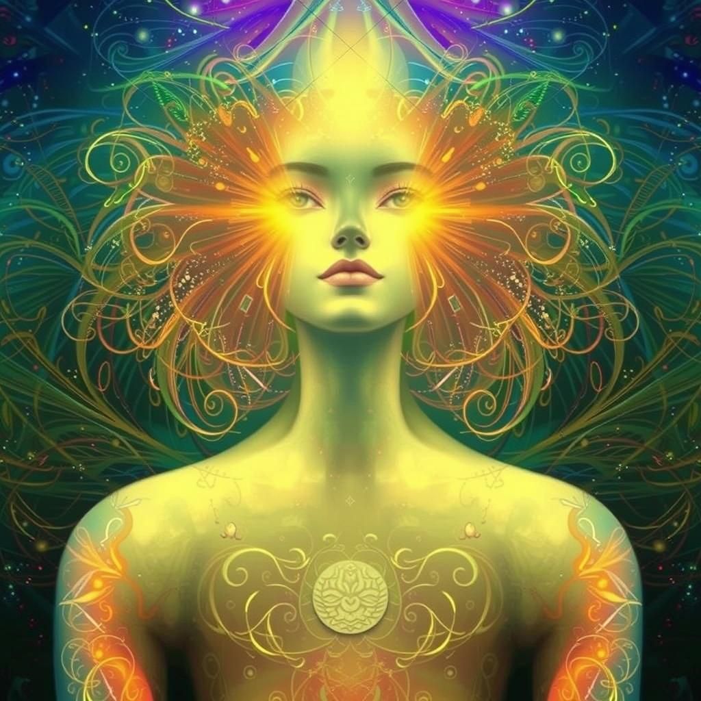 Dynamic Particulate Figure in Rich Colors