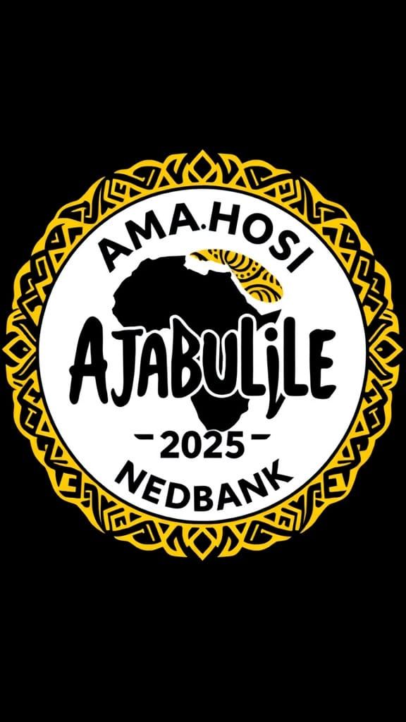 African-Inspired Logo Celebrating Champions in Bold Black an...