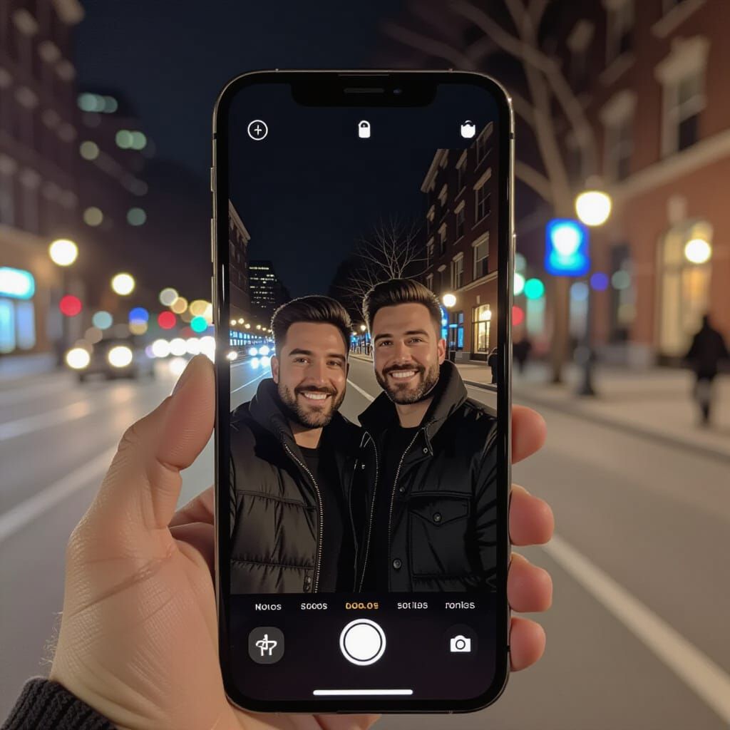 Candid iPhone Selfie in Ordinary Style