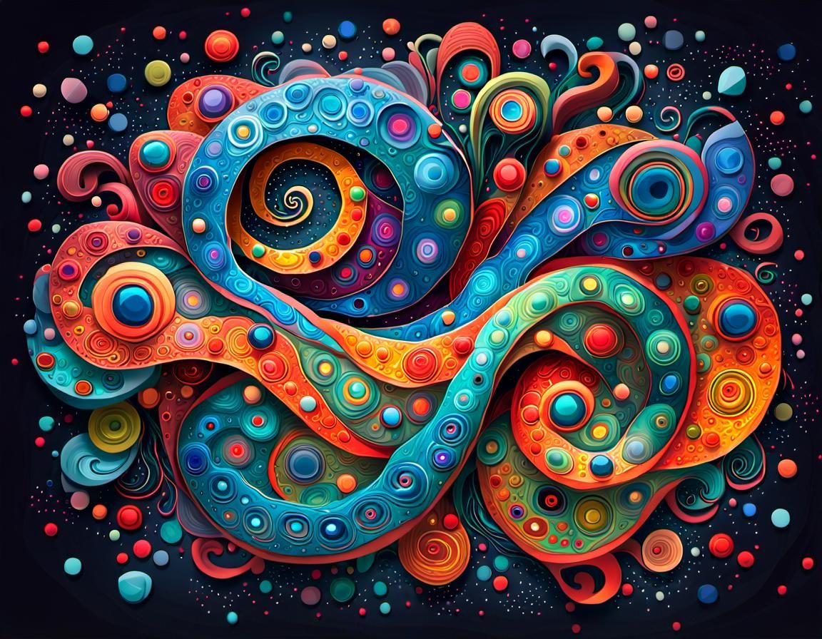 Hyperdetailed Chinese Dragon in Alcohol Ink Style