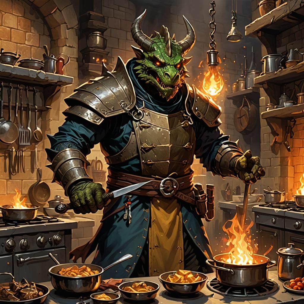 Dragonborn Chef: Culinary Master of D&D City