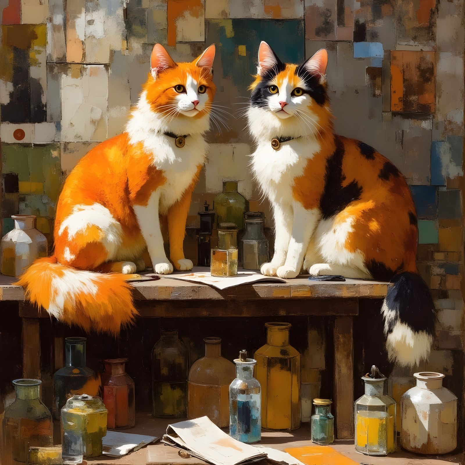 Simple Black Abstract