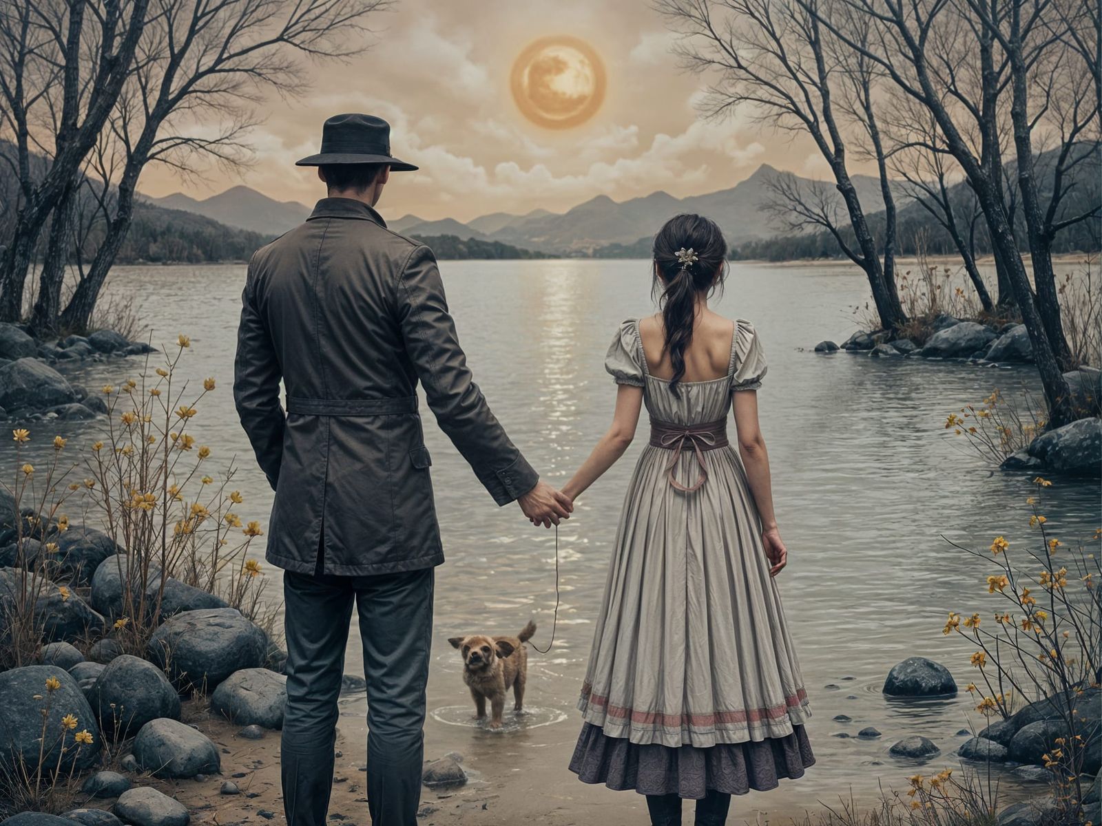 Reality vs Romantic Dreams in Delicate Style