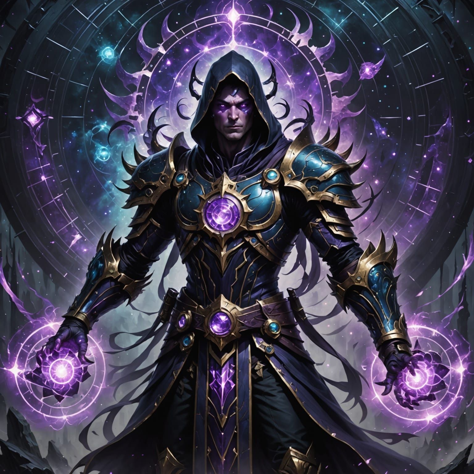 Astral Circuitry Mana Cultivator in Darkness