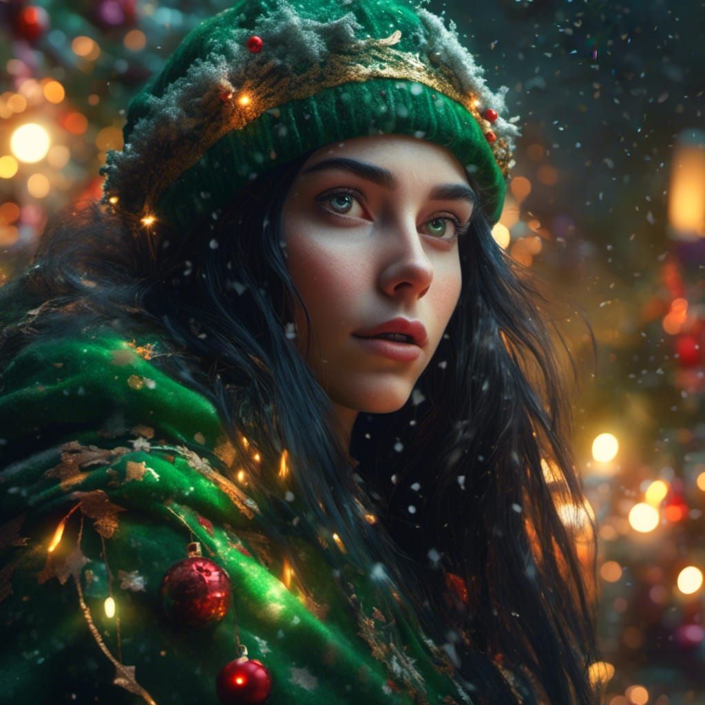 Christmas Grotto with Santa, Elves and a Stunning Woman