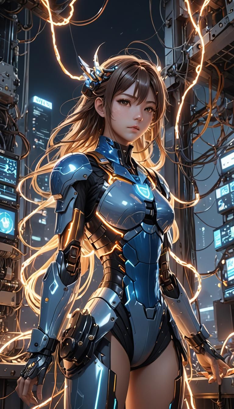 Grounding Soul: 3D Anime Electrical System Concept