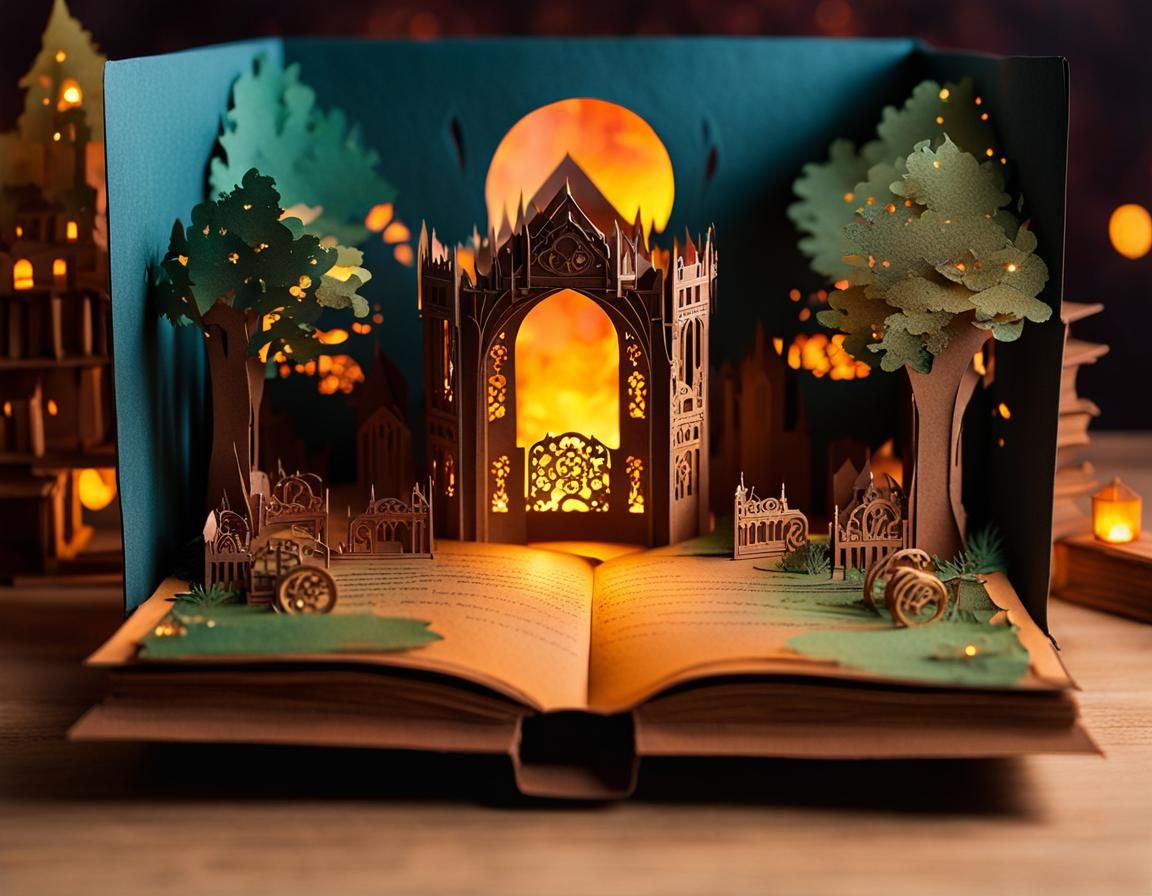Magical Lord of the Rings Pop-Up Book