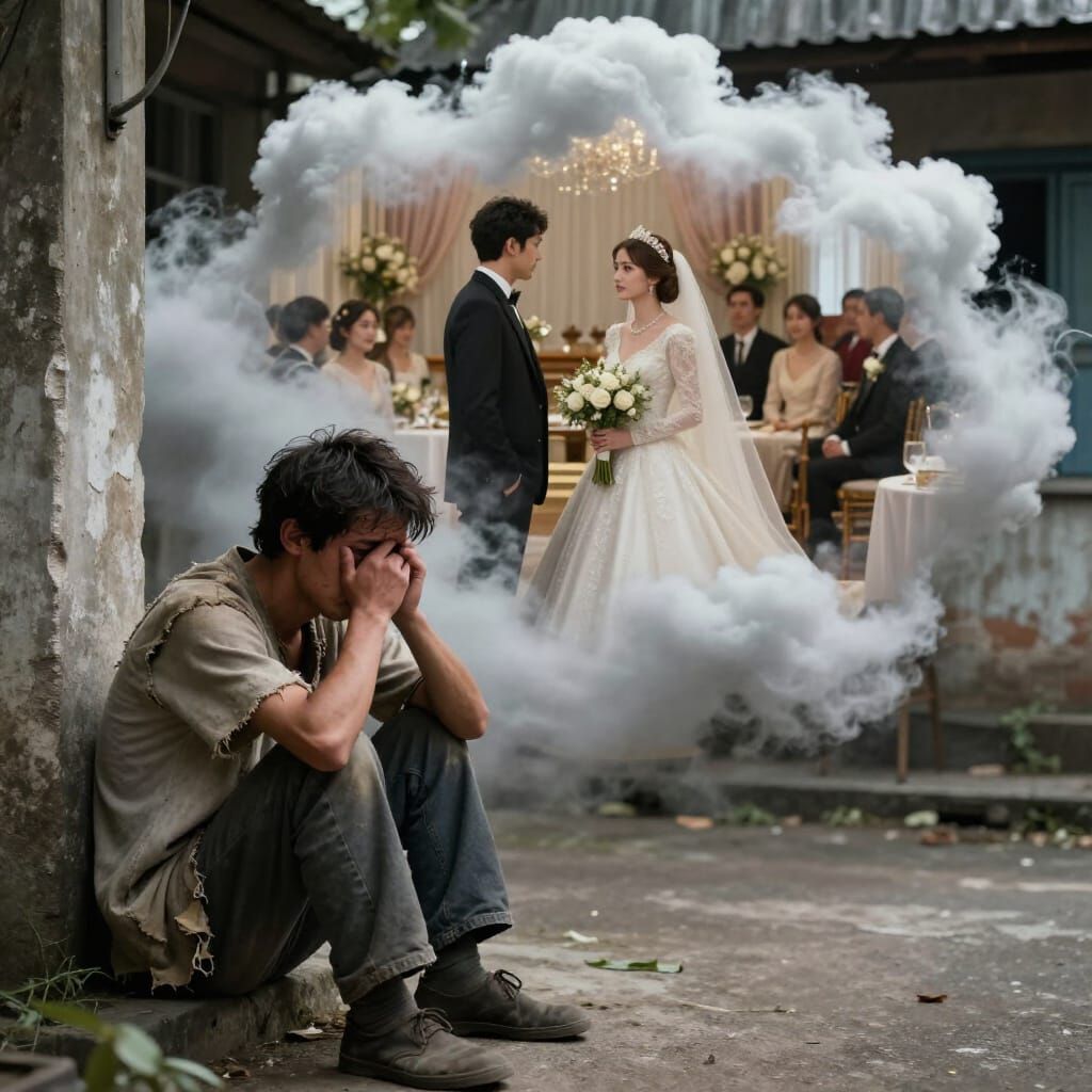 Heartbroken Man Sees Beloved's Wedding in HDR Style