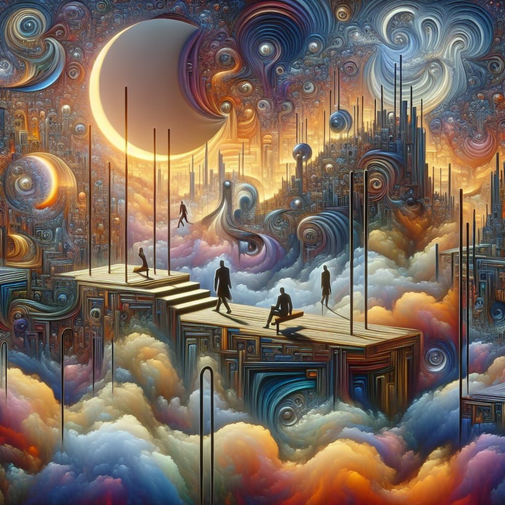 Surreal Machines Decode Cosmic Emotions in Dreamlike Optical...