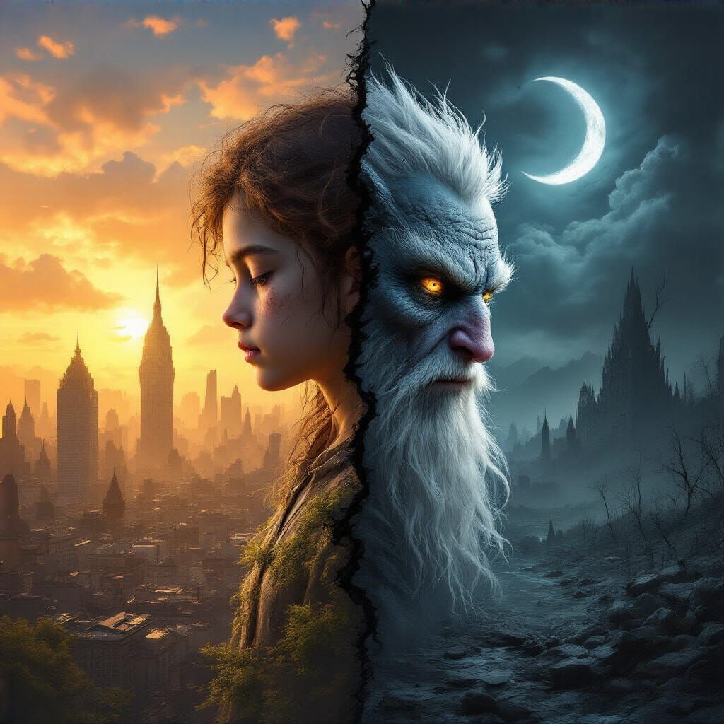 Contrasting Ideas: A Harmonious Visual Transformation