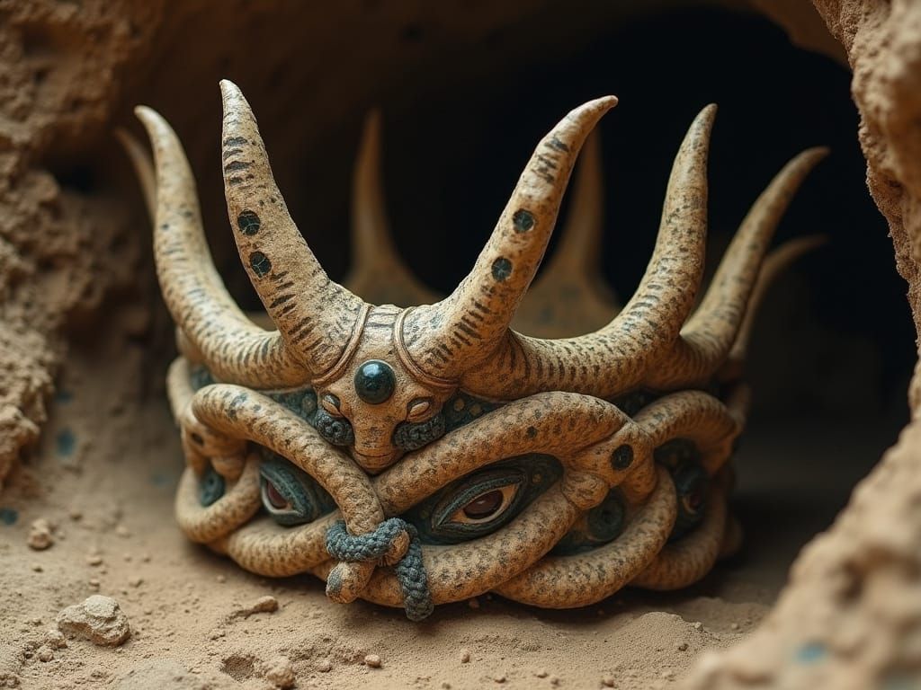 Primitive evil crown