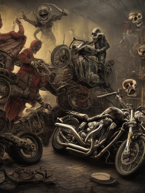 Gorging garage