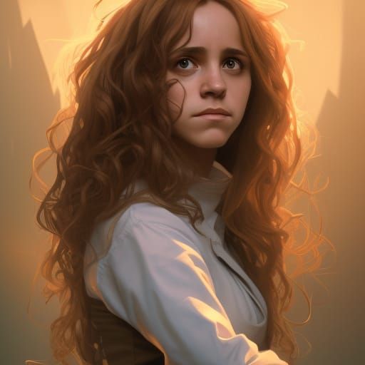 Provocative Portrait in Digital Art Style