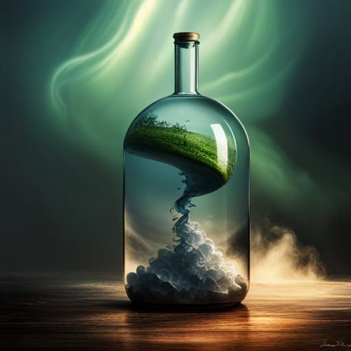 tornado storm in a  bottle
