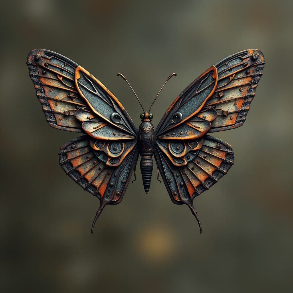 Iron Butterfly: Industrial Meets Nature