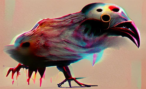 Terrifying Horror Bird