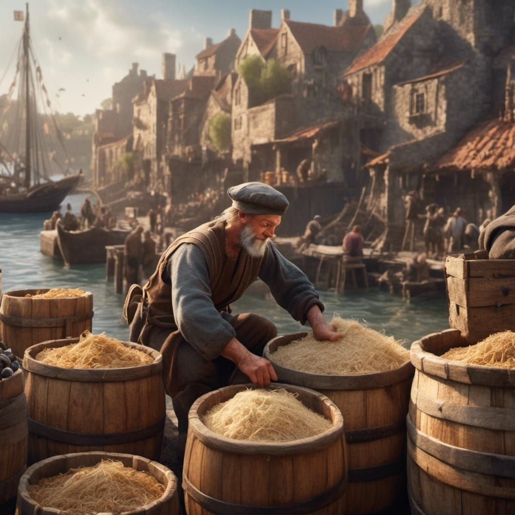 Hyperrealistic Docker at Work on Quay