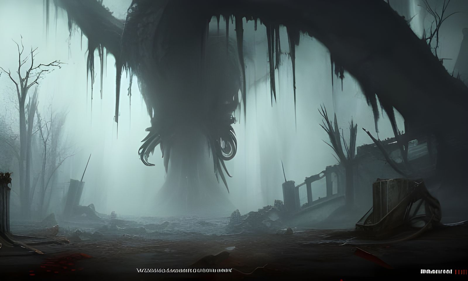 Sinister Post-Apocalyptic World Ruled by Lovecraftian God