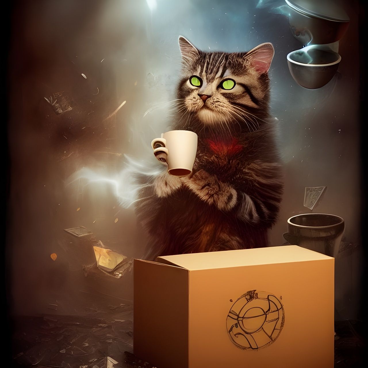 The Misadventures of Milton - Schrodinger's cat plotting rev...