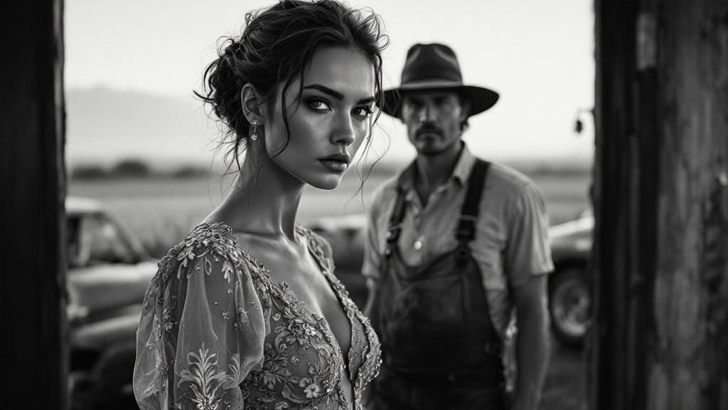 Ethereal Elegance Meets Architectural Drama in Modern Gothic...