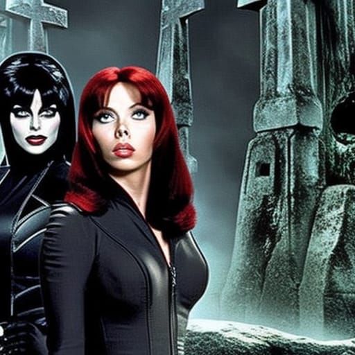 Gothic Horror Movie Sets Erupt With Monsters