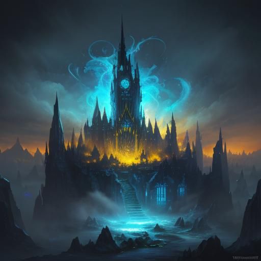 Mini Evil Minion in a Fantastical World