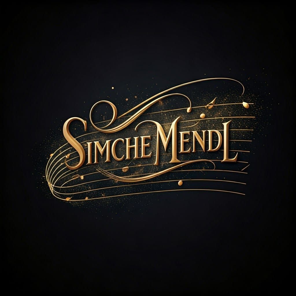 Elegant Concert Hall Logo for Pianist Simche Mendl