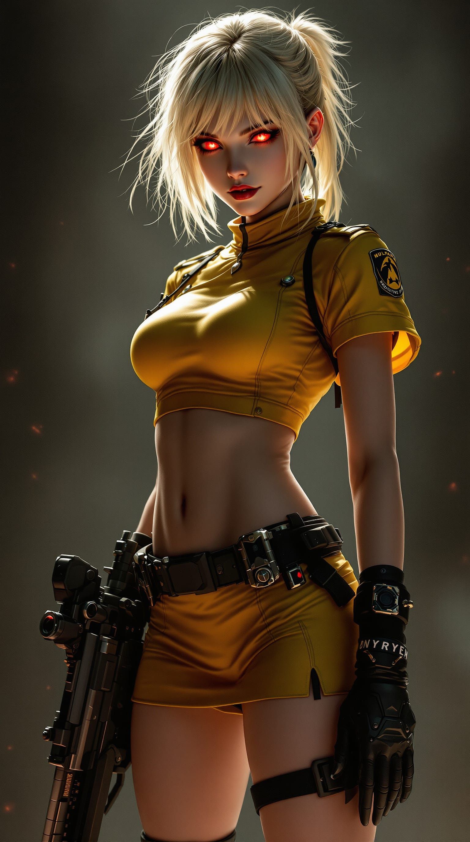 Vampire Soldier with Anti-Material Rifle