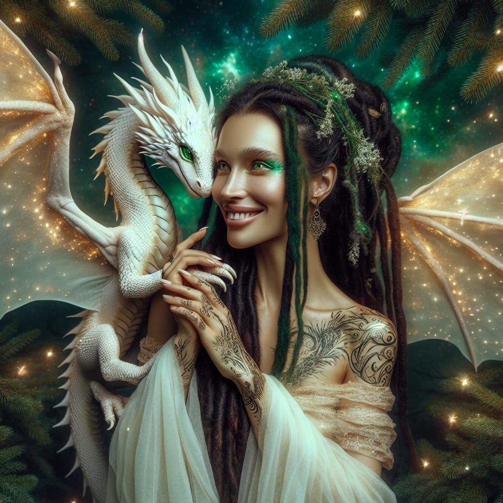 Anoushka & Lyra … Dragon Spirit Guide