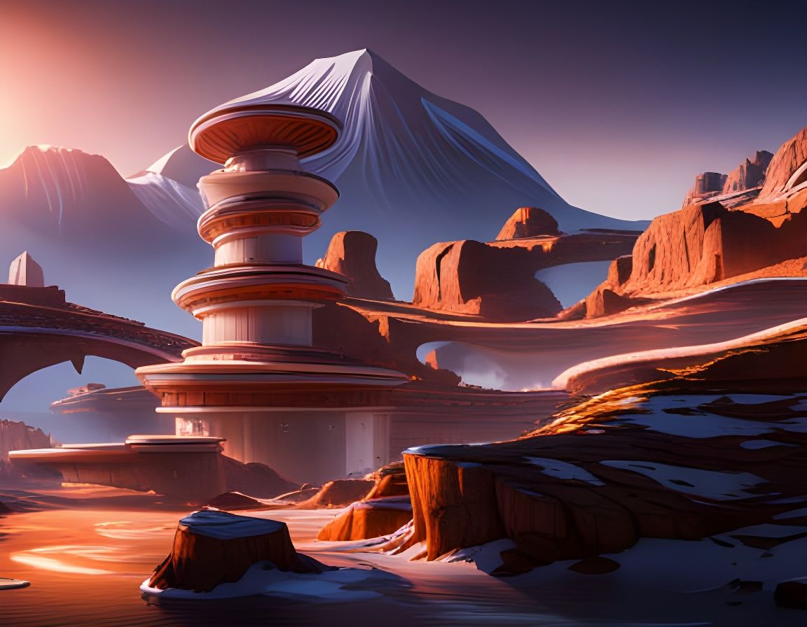 The Ruins At The Mountains