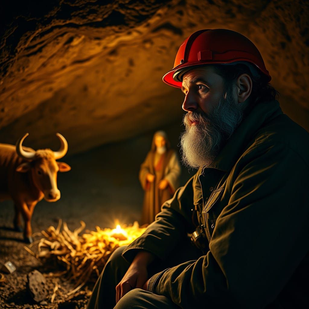 Nostalgic Italian Christmas Scene in 35mm Film Style