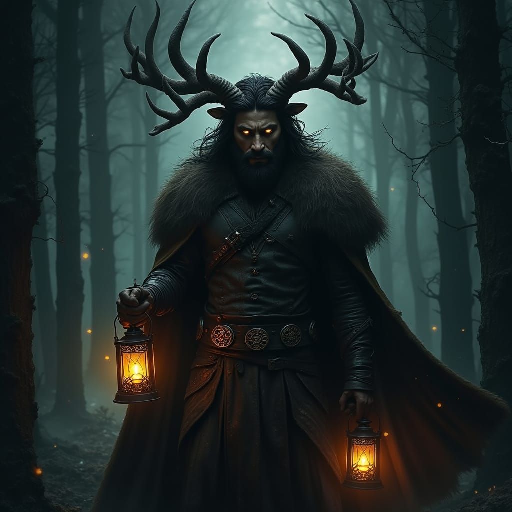 Cernunnos (Carnonos) - the antlered god