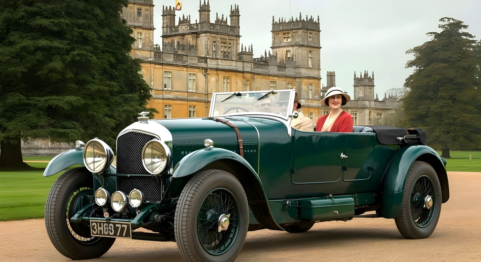 1925 Bentley 3 Litre at Downton Abbey