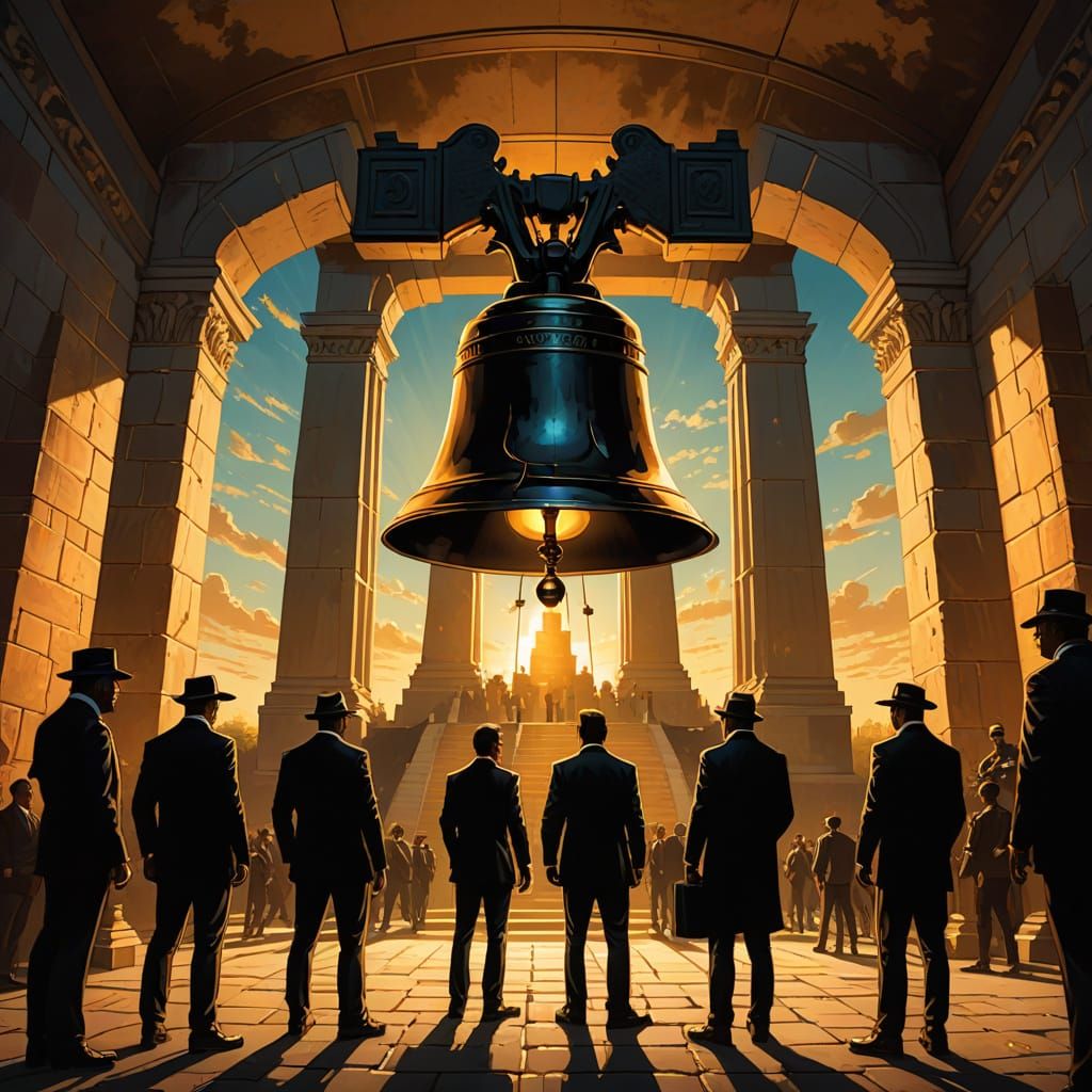 Liberty Bell and Men in Black, Graphic Novel