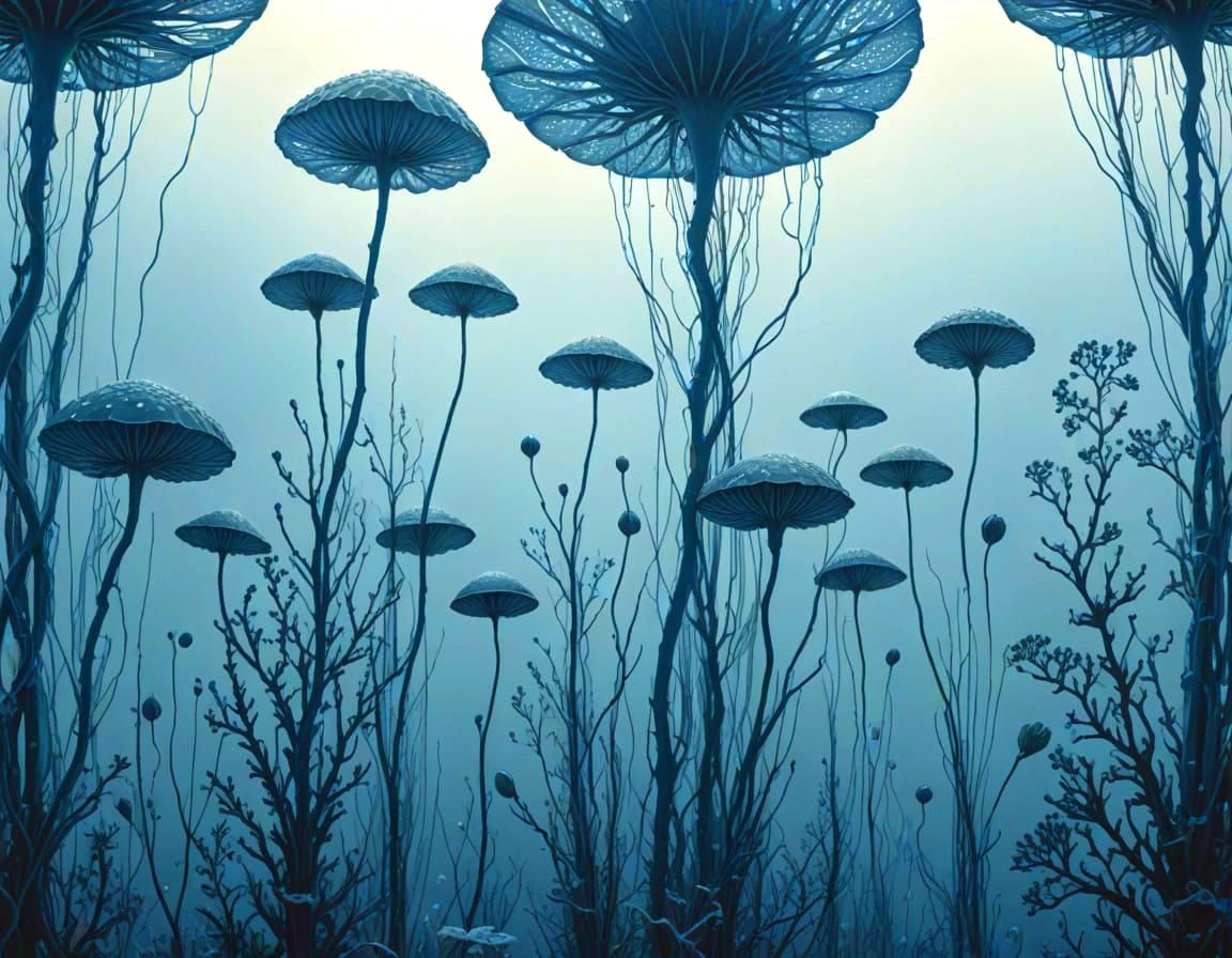 Nature's Secrets Revealed in Cyanotype