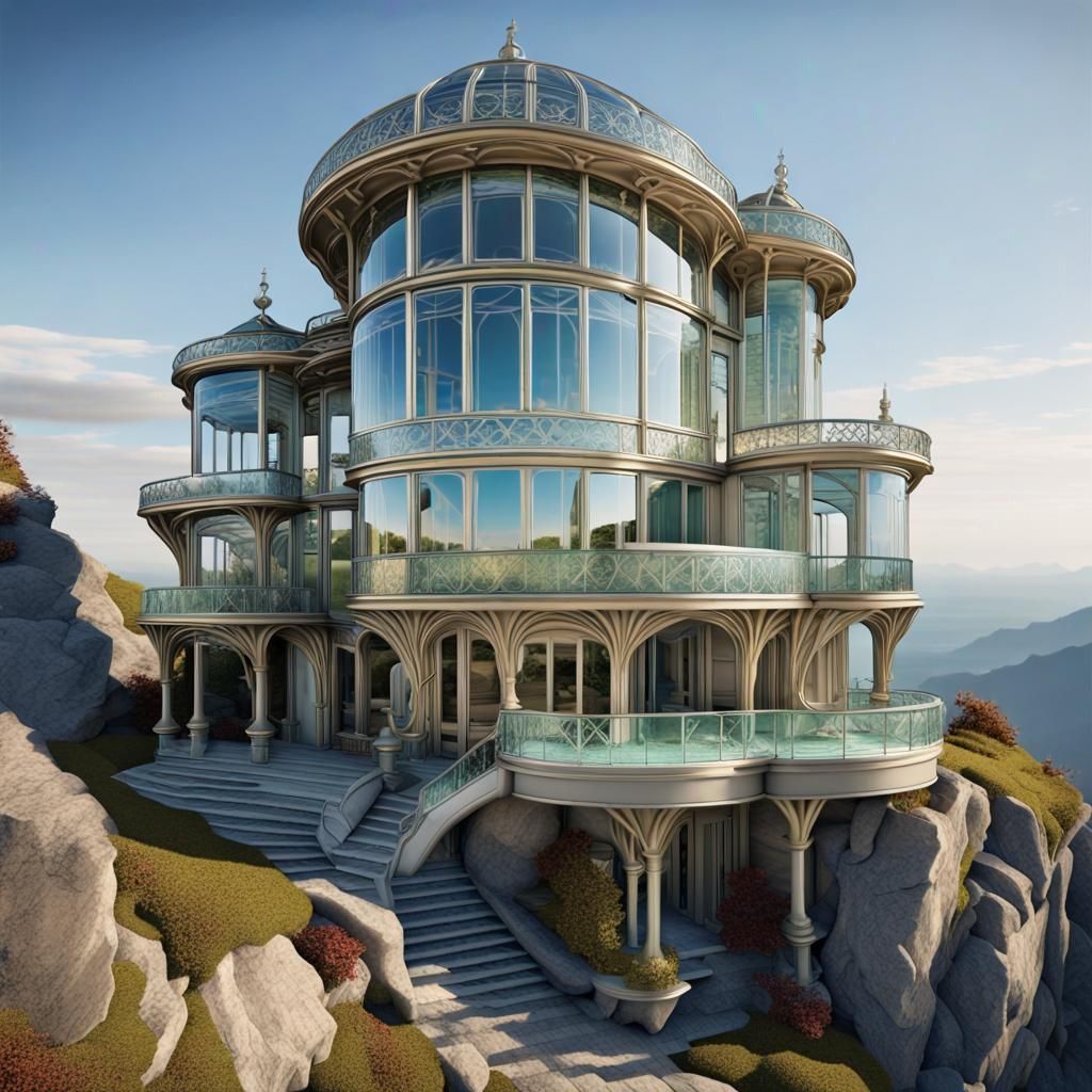 Charming Old-Fashioned Sitting Room in Hyperrealistic Style