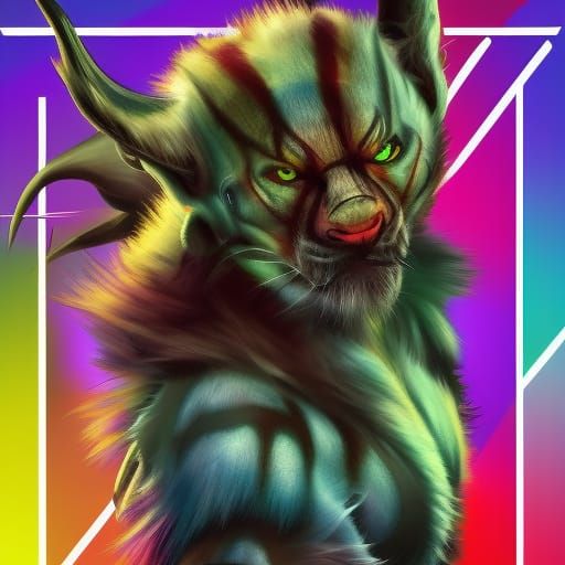 Hyperrealistic Portrait of Sting in Splash Art Style