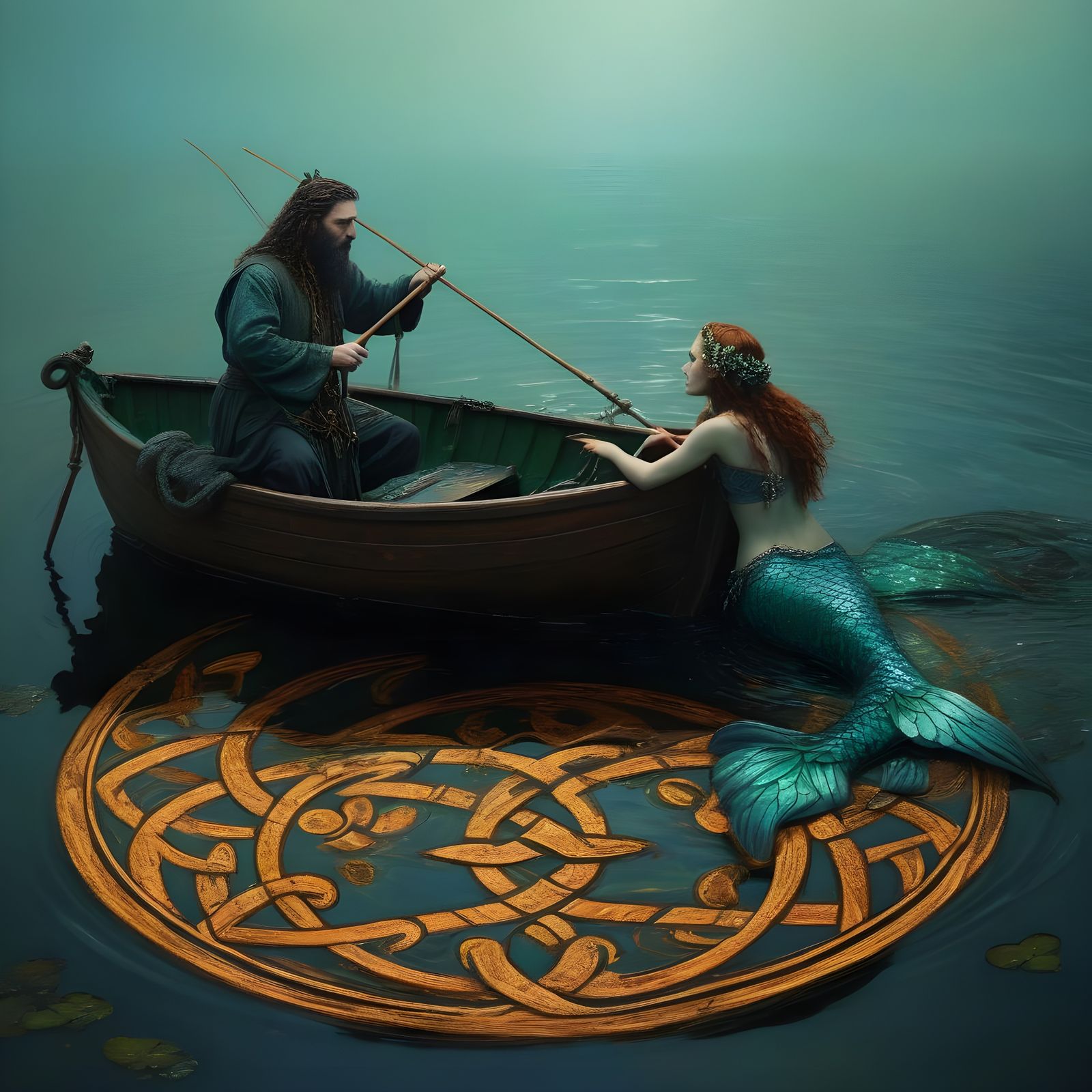 the Irish fisherman and the mermaid
